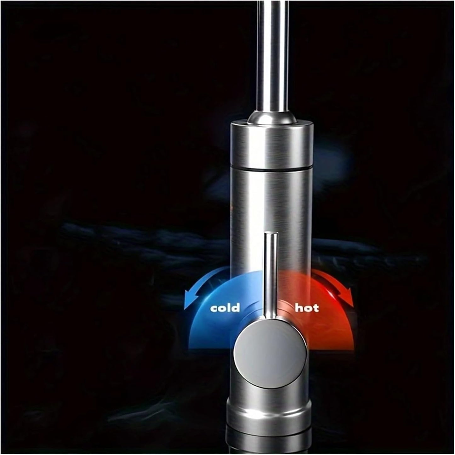 RY-019 Wasserhahn mit Digitalanzeige für Küche und Bad, Snelverwarmende Faucet (220 V)