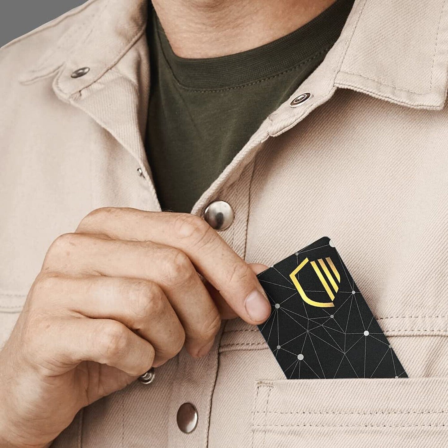 CoolWallet S - Krypto-Hardware-Wallet, sichere Deine Krypto mit Stil, Bluetooth, drahtlos, Aufbewahrung von Kryptowährung, BTC, Bitcoin, ETH, Ethereum