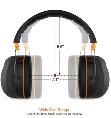 TACKLIFE Gehörschützer avec voix haute SNR 34dB, HNRE 1