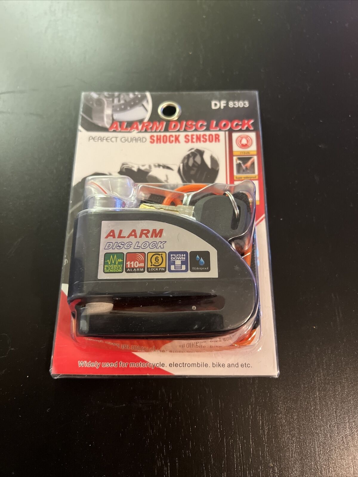Perfect Guard Alarm Scheibenschloss Stoßsensor P/N DF8303 - KOSTENLOSER VERSAND