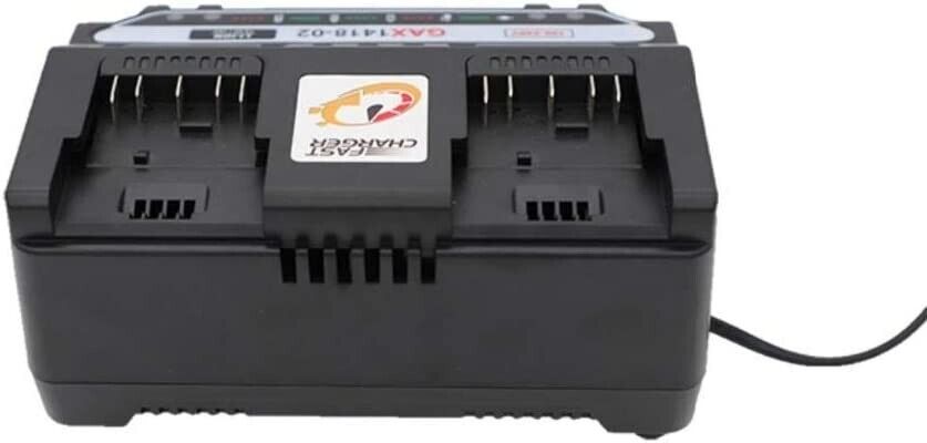 Lithium-Akku-Ladegerät, Doppelter Schiebeanschluss, 4 A, GAX1418-02, USB, GAL1860CV, 1 A, für Bosch 18 V, 14,4 V Lithium-Akku BAT618 BAT614 BAT609
