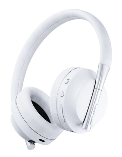 Happy Plugs - Play Wireless Headphones Over-Ear Kopfhörer 85dB Kabellos Bluetooth Kopfhörer Weiß