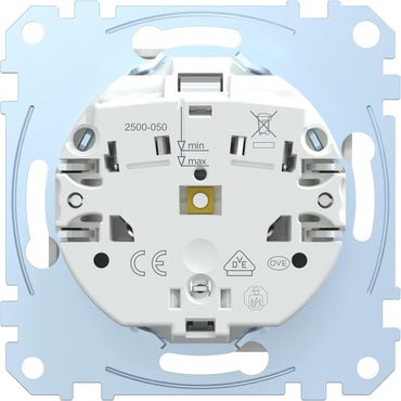 5 X Schneider Electric Merten MEG2301-0319 Einsatz Schutzkontakt-Steckdose System