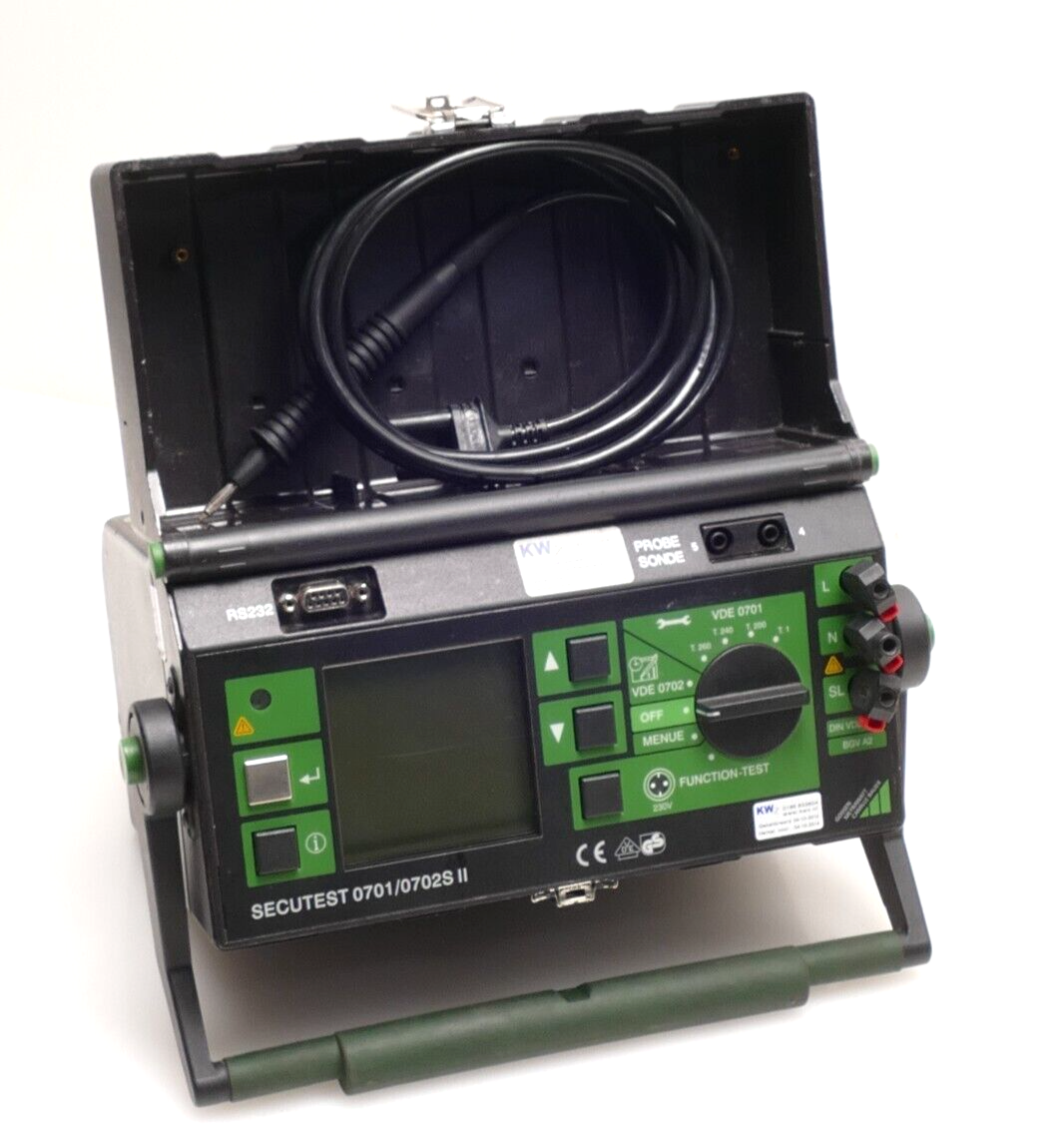 Gossen Metrawatt Secutest 0701/0702S II Gerätetester Sicherheitstester