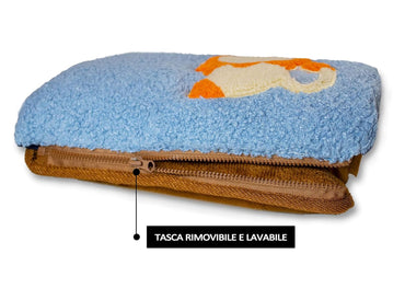 S.I.C Elektrische Wärmflasche mit weichem Plüschfutter; 500 W