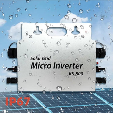 800W Micro Wechselrichter Solar Grid Tie mit AC Datenüberwachung Display