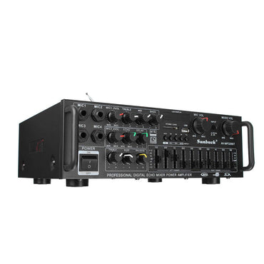 Sunbuck AV-MP326BT Amplifier 220 V 800 W 4 Ohm 2-Kanal-EQ Bluetooth-Stereoverstärker unterstützt USB-Disk-SD-Karte