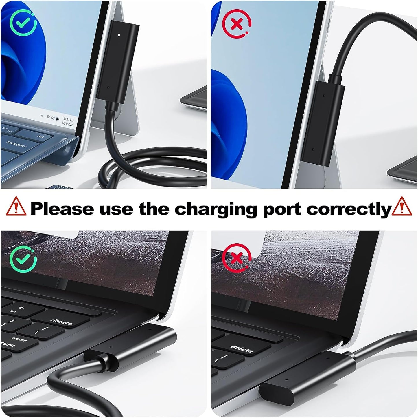 Surface Docking Station,10-in-1 Surface Dock mit HDMI,Ethernet,SD/TF-Steckplatz,