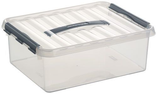 6 X Sunware Aufbewahrungsbox 12L transparent 40 x 30 x 14 cm Boxen