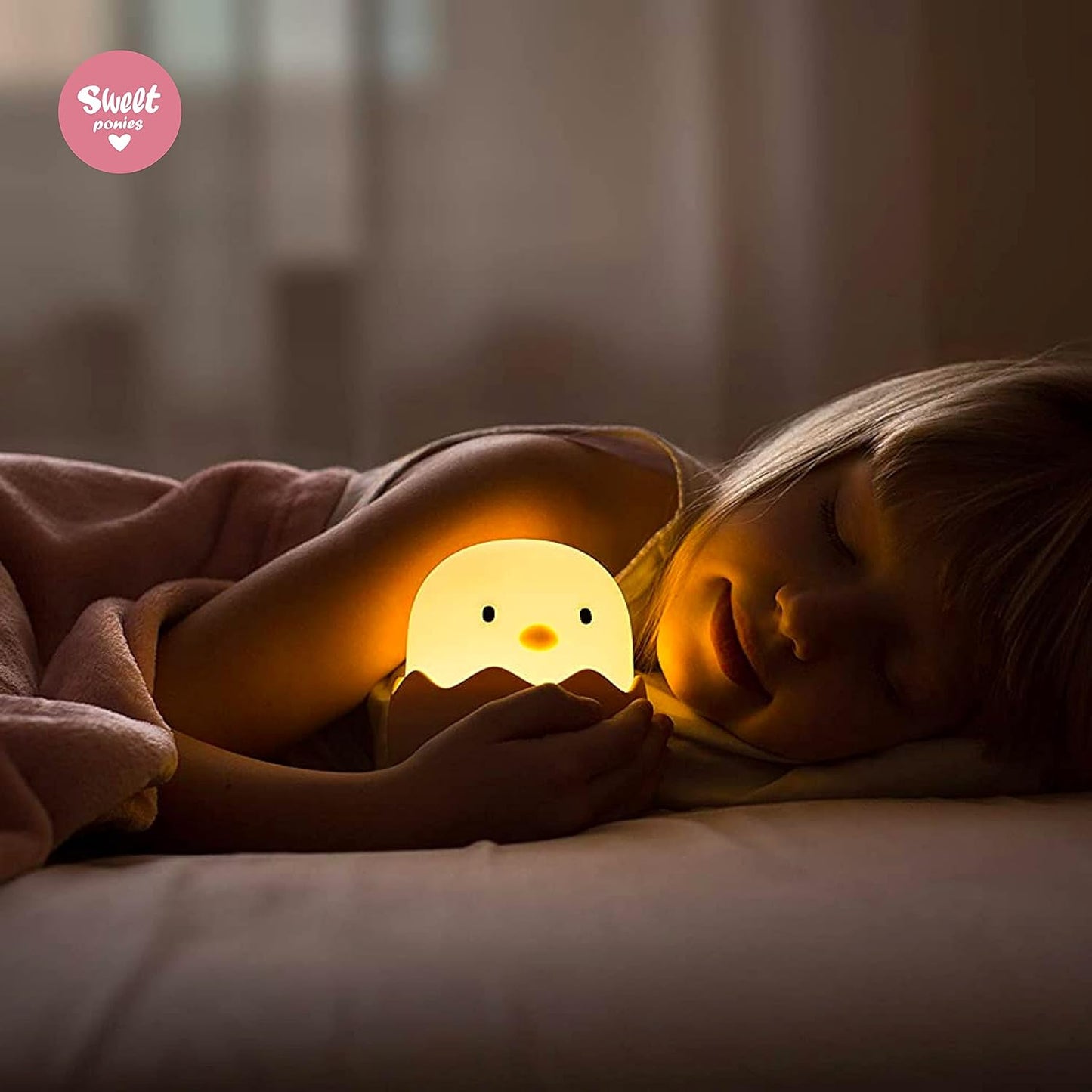 Sweet Ponies Baby Nachtlicht HuhnEgg, Kinder Nachtlicht,Kinderzimmer Nachtlicht
