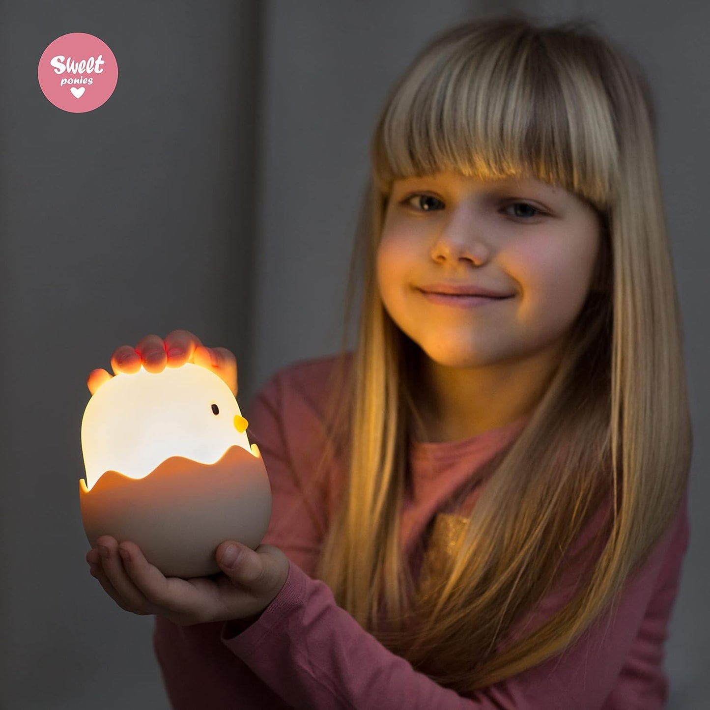 Sweet Ponies Baby Nachtlicht HuhnEgg, Kinder Nachtlicht,Kinderzimmer Nachtlicht