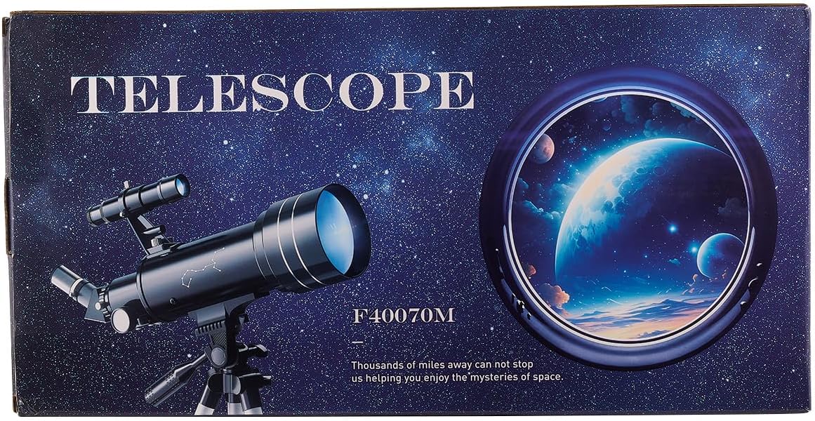 F40070M Teleskop 70 mm - Anfänger - Alle Altersgruppen - Astronomie-Enthusiasten