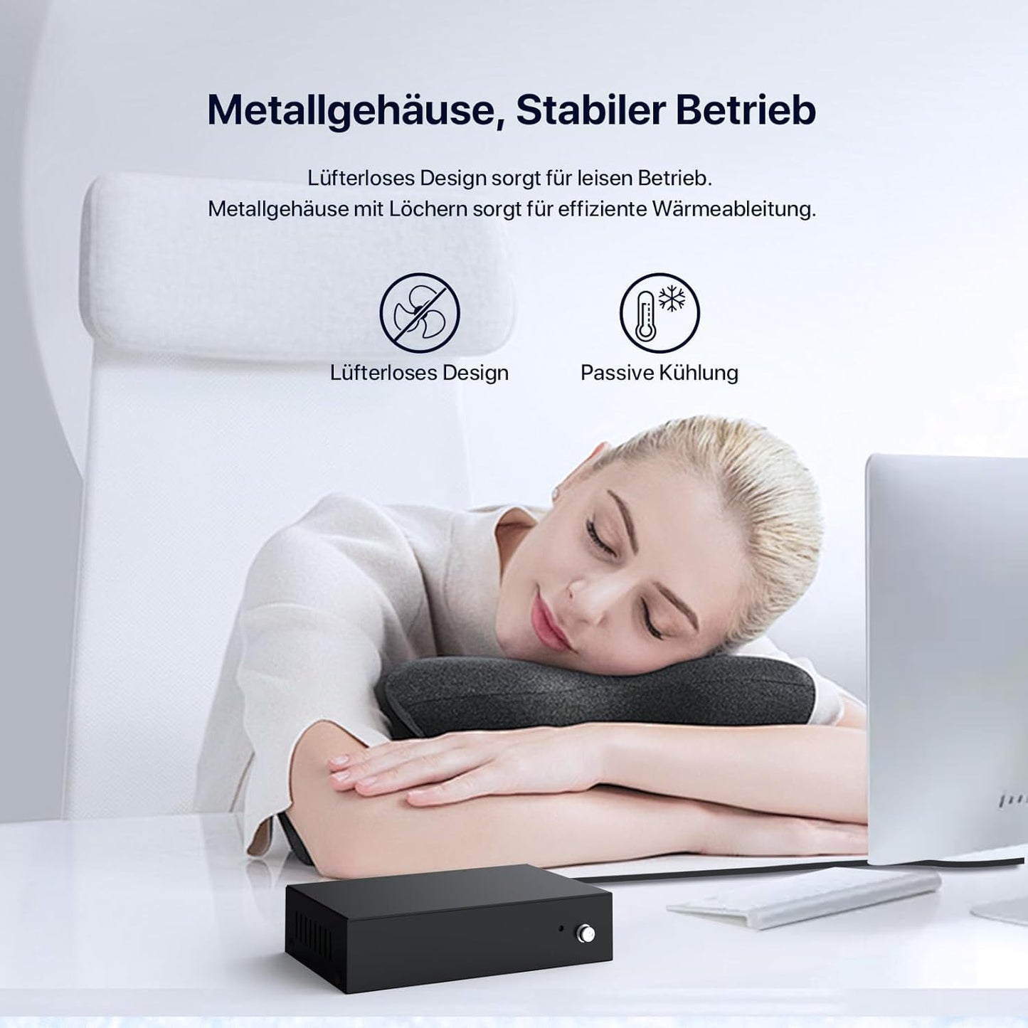 Tenda TEG1005D LAN Switch, 5 Port Gigabit Netzwerk Switch
