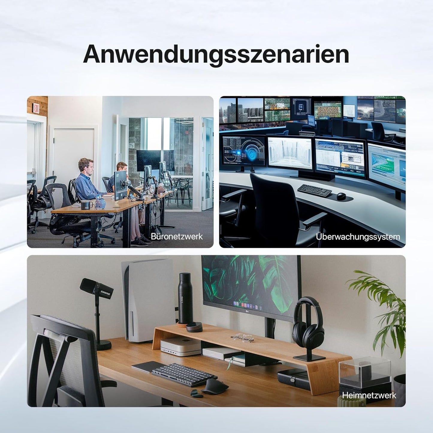 Tenda TEG1005D LAN Switch, 5 Port Gigabit Netzwerk Switch