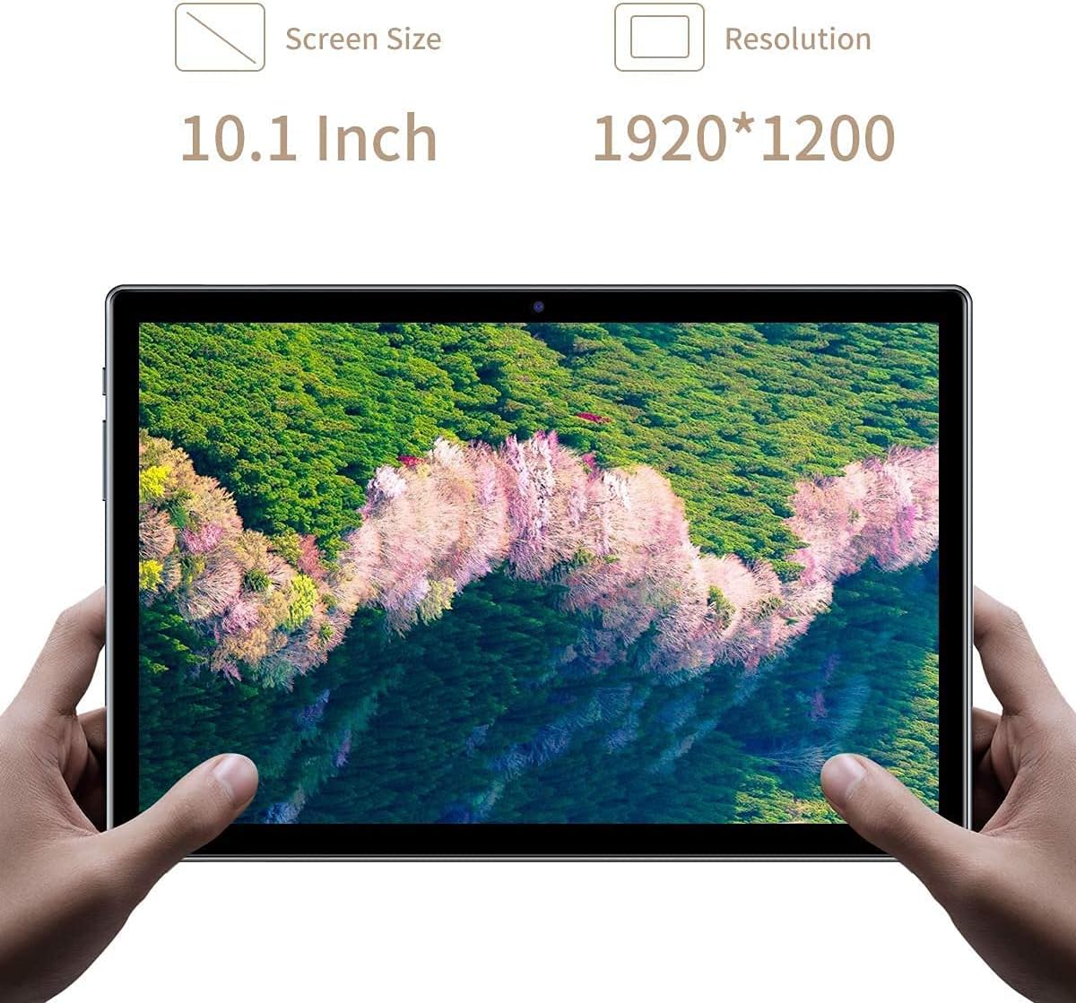 Tablette TECLAST P20HD 10,1 pouces Argent Android 10 4 Go + 64 Go Processeur A55 8 cœurs