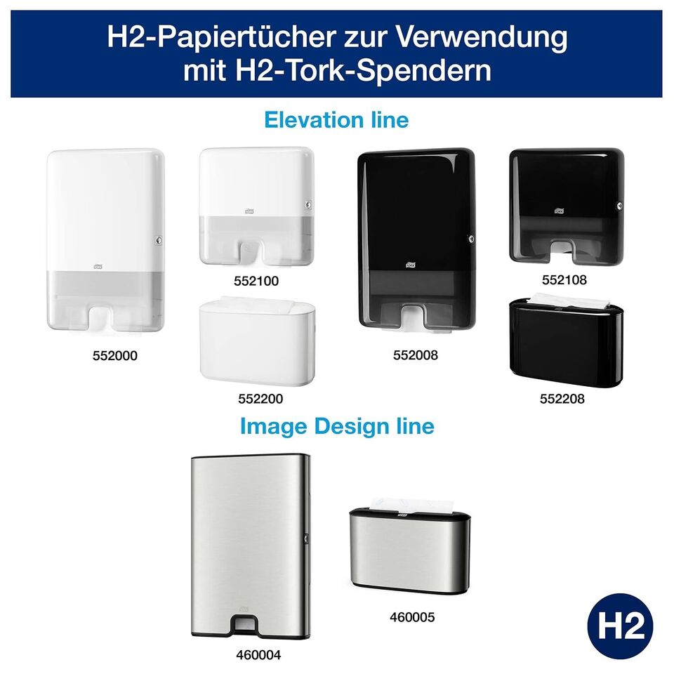 TORK Papierhandtücher 150388 Xpress H2 Universal Interfold-Falzung 4.740 Tücher