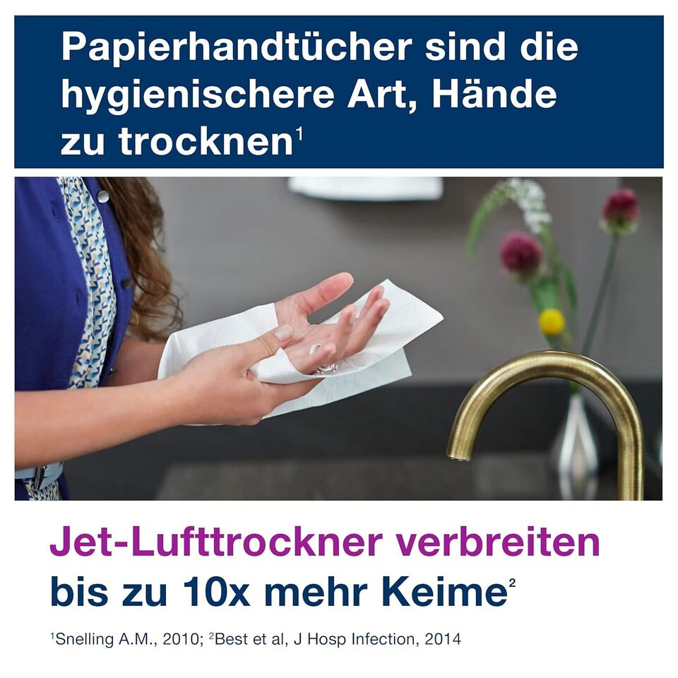 TORK Papierhandtücher 150388 Xpress H2 Universal Interfold-Falzung 4.740 Tücher
