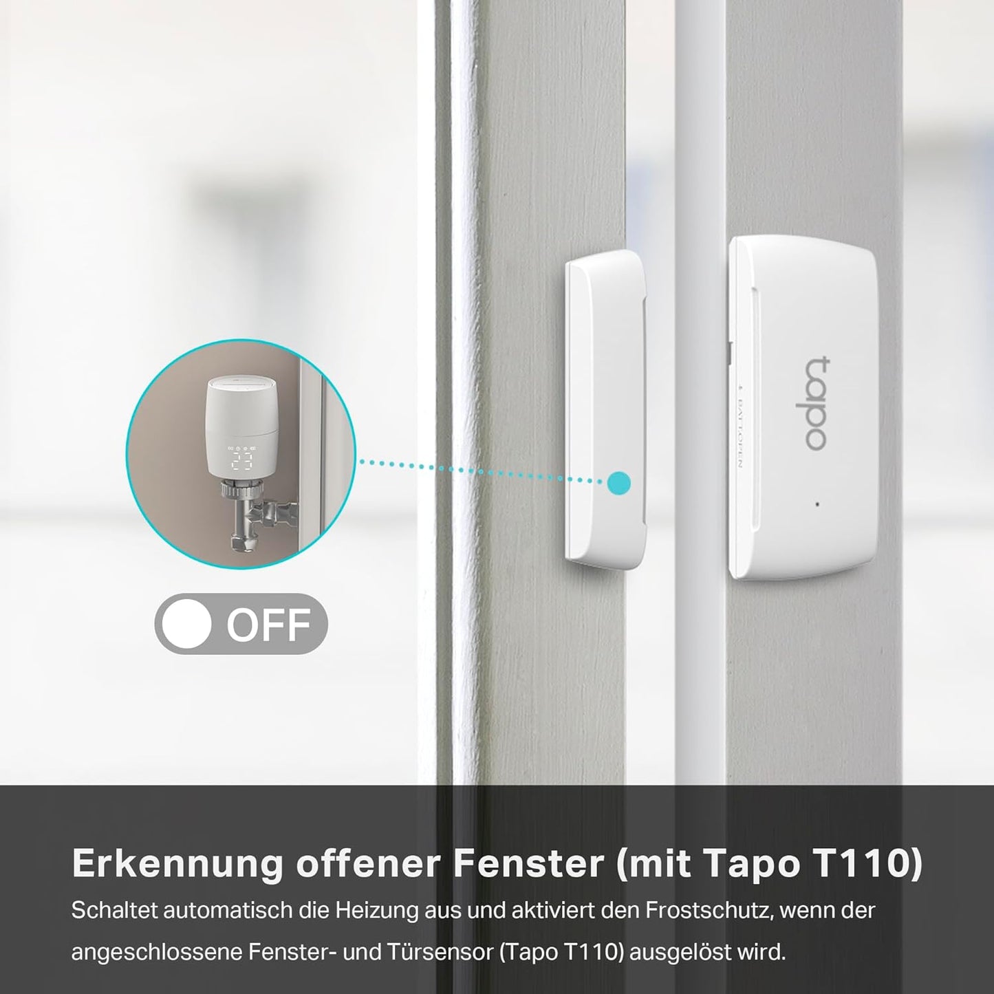 TP-Link Kasa smartes Heizkörperthermostat Heizungssteuerung Kasa App, Alexa, Apple Home