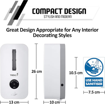 TRIENCY Desinfektionsspender Sensor Automatisch 1000ML