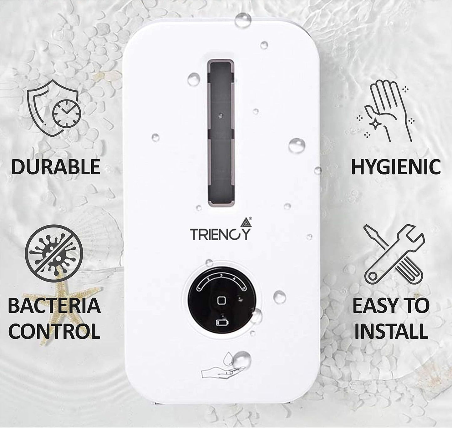 TRIENCY Desinfektionsspender Sensor Automatisch 1000ML