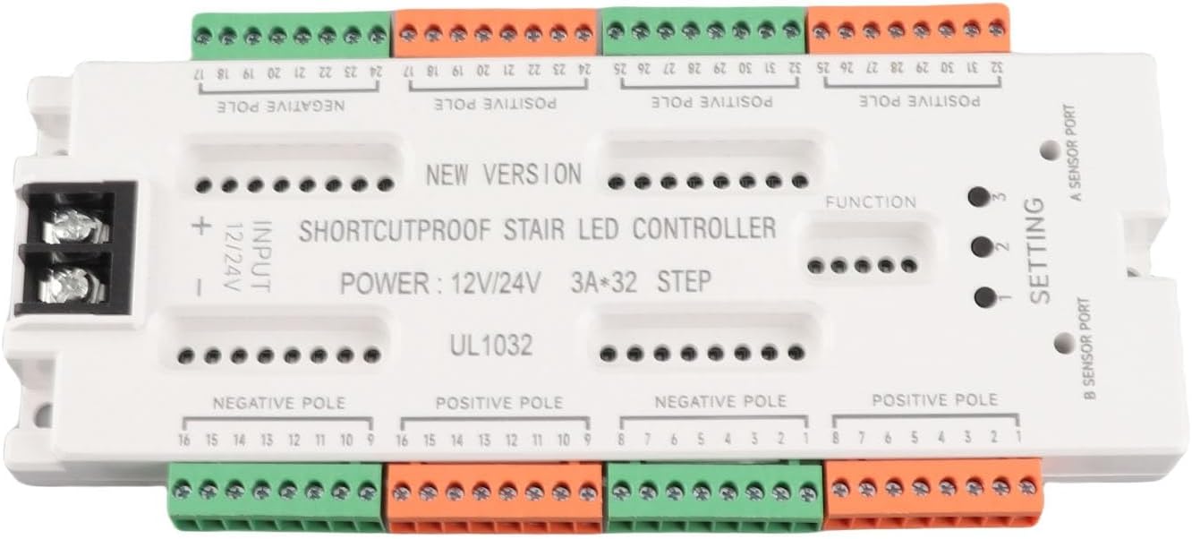 32-Kanal-Bewegungssensor-LED-Treppenlicht-Controller,Intelligenter