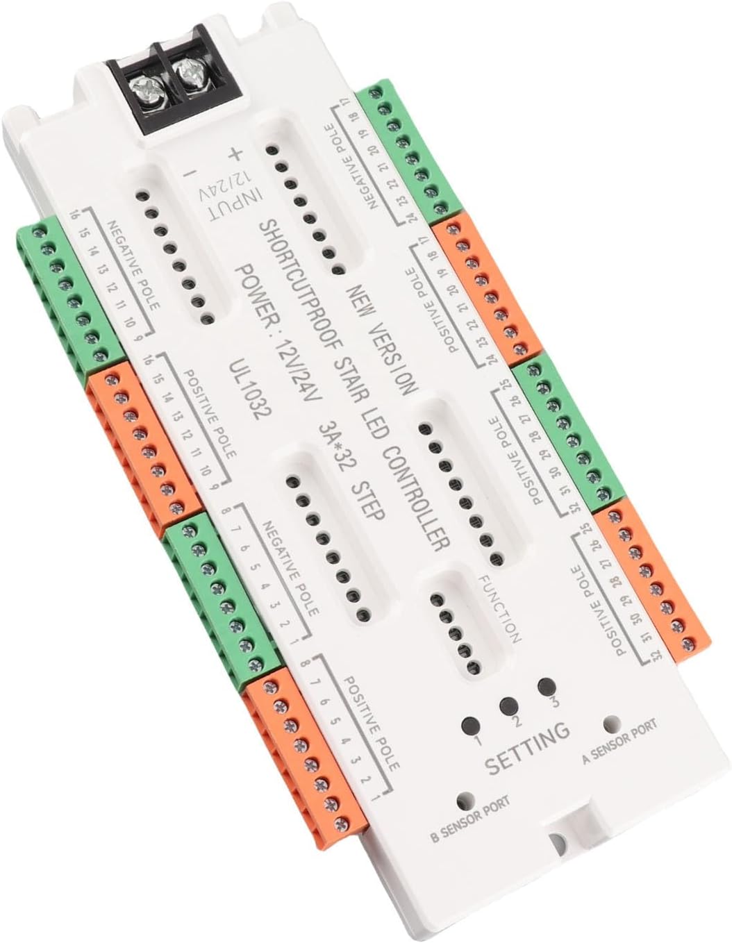 32-Kanal-Bewegungssensor-LED-Treppenlicht-Controller,Intelligenter