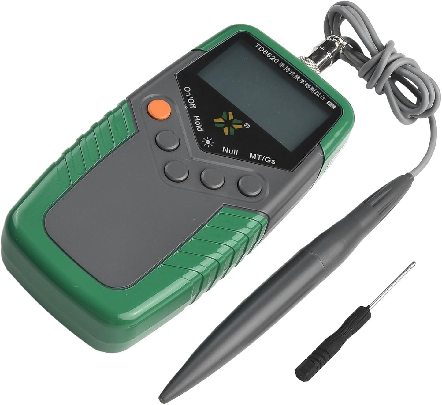 Tunkia Digitales Gauss-Messgerät, Magnetometer, Handgerät, für TeslaMeter 5%/2%/1% TD8620 (2%),