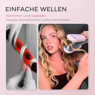 TYMO ROVY Welleneisen für haare, Lockenstab 25mm Ionen Keramik Hair Curler