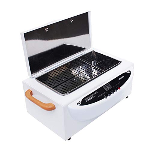 Tazzor 1,5 l Hochtemperatur-Trocken-Wärme-Sterilisator-Box KH-360B Elektrische Maniküre-Nagelkunst-Werkzeuge