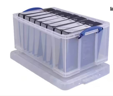 Boîte de rangement Really Useful Box 64L 71 x 31 x 44 cm (L x H x P) DIN A4