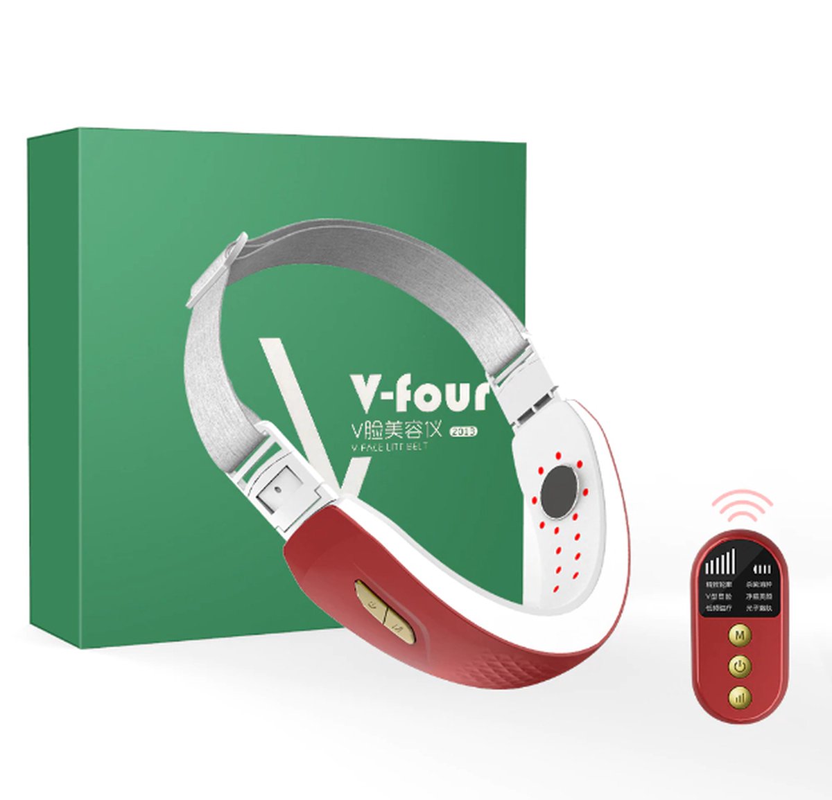 Masseur facial électrique V-Face Shaping avec connexion USB