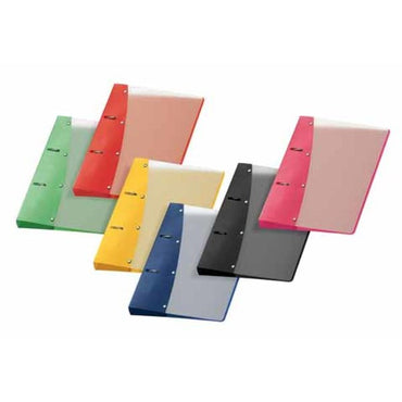 12 X Veloflex Ringbuch Diamond 1151421, A5 2 Ringe 20mm Ring-Ø PP rot 12 Stück