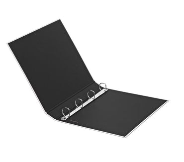 10 x Veloflex Ringbuch »Basic« A4 4-D-Ring(25 mm) Weiß