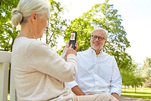 Vienod V206 Entsperrtes GSM-Mobiltelefon mit großen Tasten und SOS-Taste, 2,4-Zoll-Seniorenhandy, Taschenlampe und Ladestation