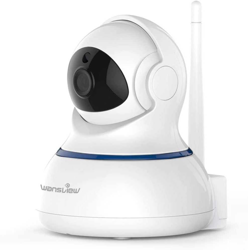 Wansview Kabellose 1080P-Überwachungskamera, WLAN, Zwei-Wege-Audio und Nachtsicht,