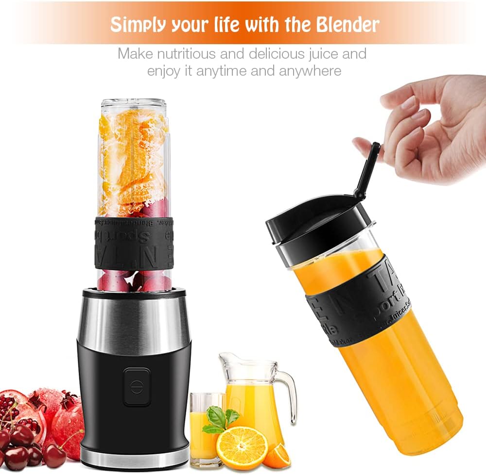 WAWORIO Mixer Smoothie Maker, 700 Watt Standmixer Multifunktion BPA frei