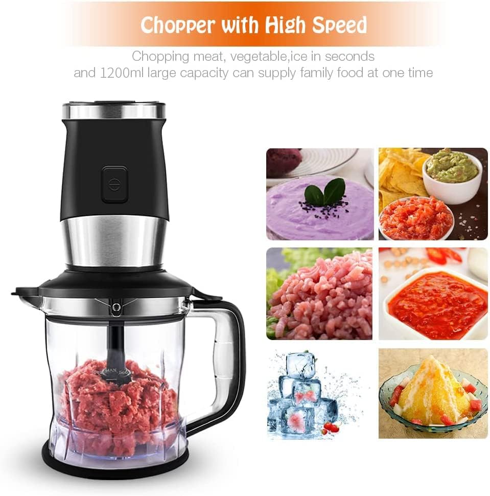 WAWORIO Mixer Smoothie Maker, 700 Watt Standmixer Multifunktion BPA frei
