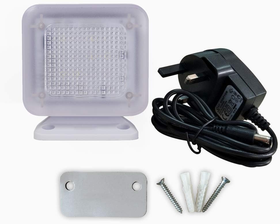 4VWIN Home-Security LED TV-Simulator mit Eingebaut Digitaler Timer und Nachtlicht