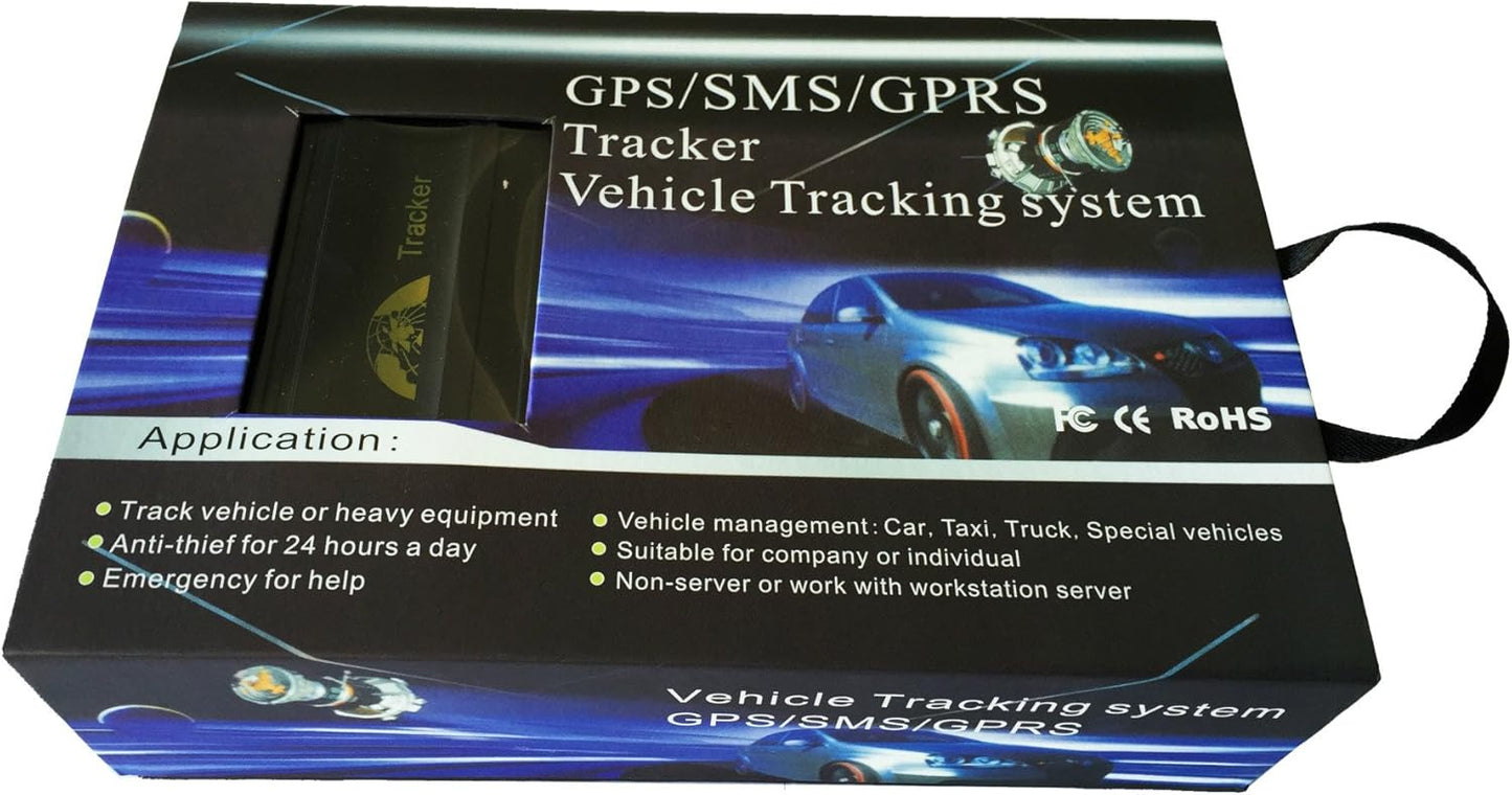 XCSOURCE GPS-Tracker mit GPRS und Fahrzeugdiebstahlschutz (Modell: TK103A)