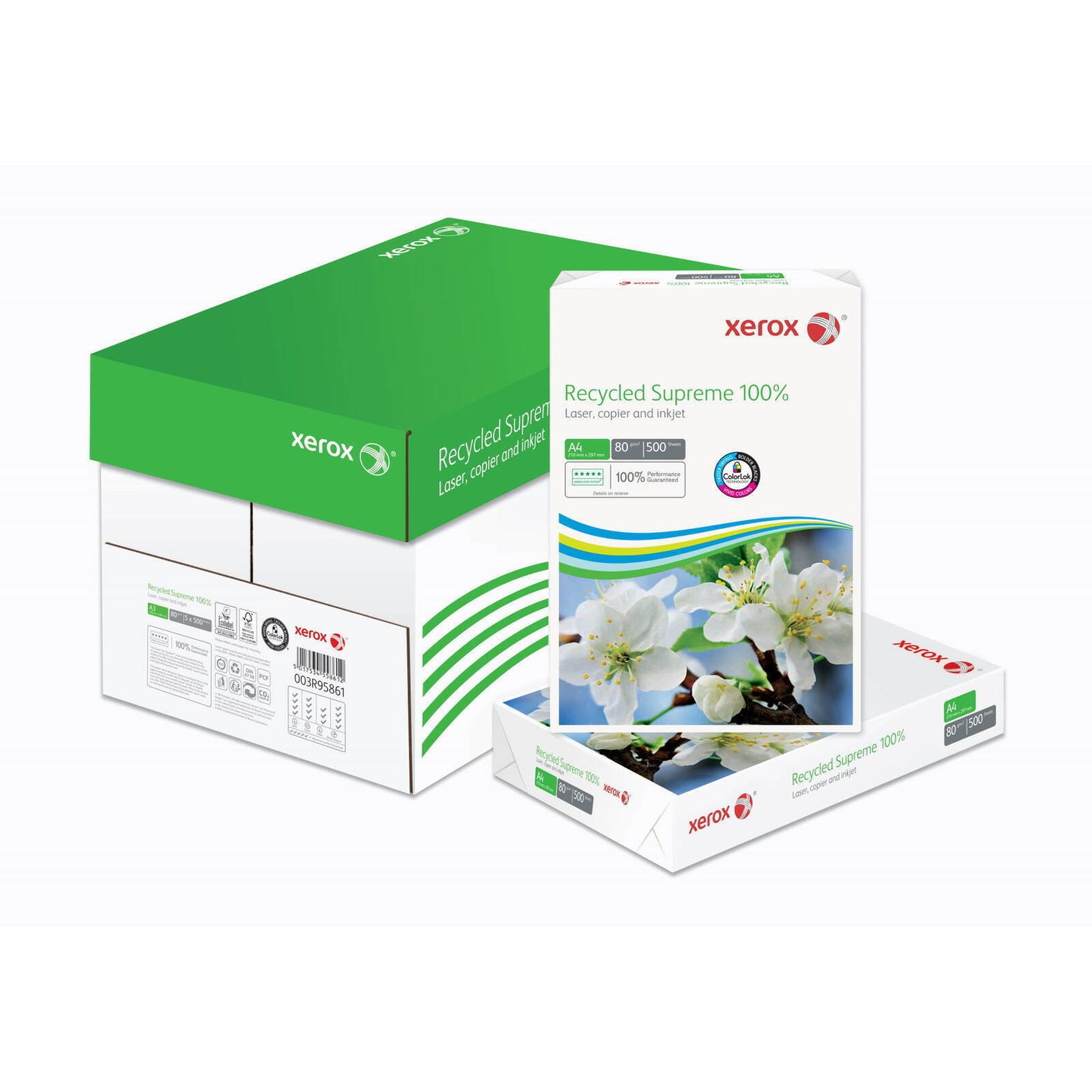 Xerox recyceld Supreme 100 % A4 80 g/m Kopierpapier 2500 Blatt