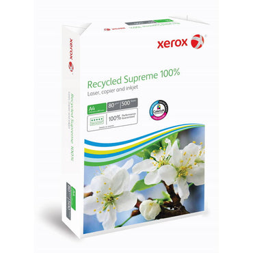 Papier de copie Xerox recyclé Supreme 100 % A4 80 g/m² 2500 feuilles