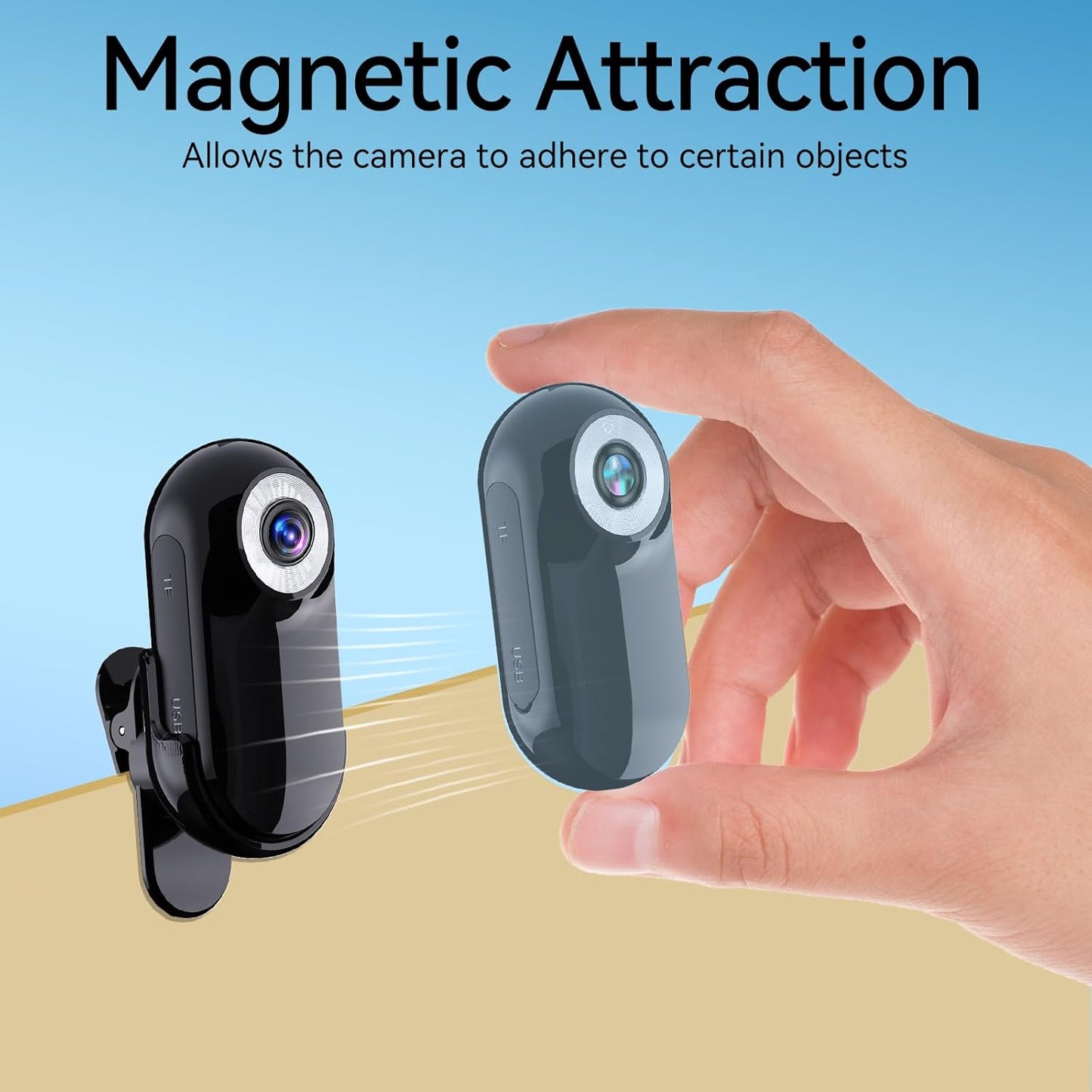 Xilecam Mini Action Cam1080P und 32 GB Speicherkarte Helmkamera Motorrad Bodycam