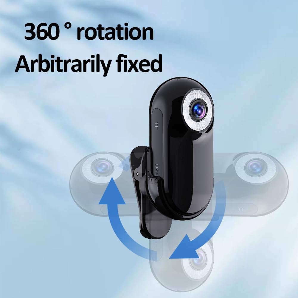 Xilecam Mini Action Cam1080P und 32 GB Speicherkarte Helmkamera Motorrad Bodycam