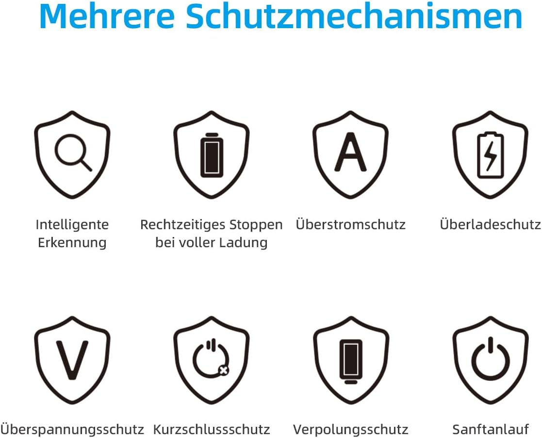 XTAR VC8S 18650 Universal Akkuladegerät USB C Schnellladegerät für 1.2V AA 21700 26650 Batterien