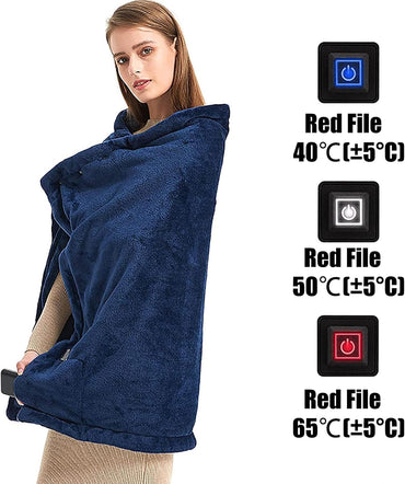 Yeahboom Elektrisch beheizter Decke , batteriebetrieben, kabellos, USB-Überwurf