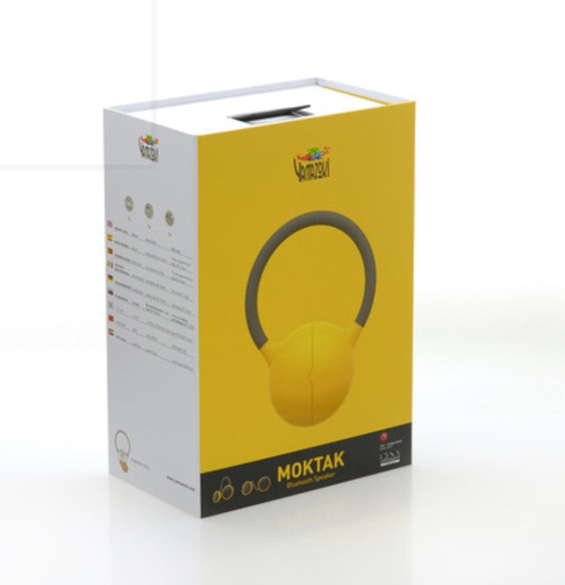 Yamazoki MOKTAK PRO Bluetooth Lautsprecher gelb