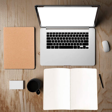 YOOMONA 12er Groß Leer Notizbuch,ungefütterte Blanko Tagebücher,21x28CM