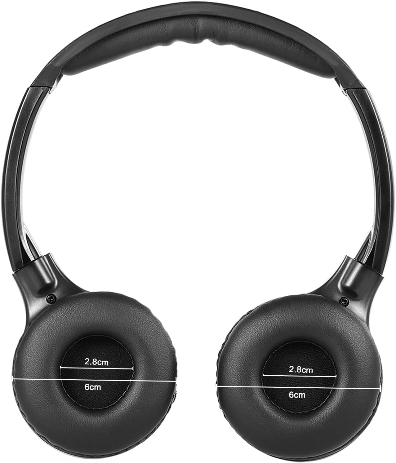 ZANCHIE Kabellose Stereo-Kopfhörer Over-Ear-Headset mit Sender