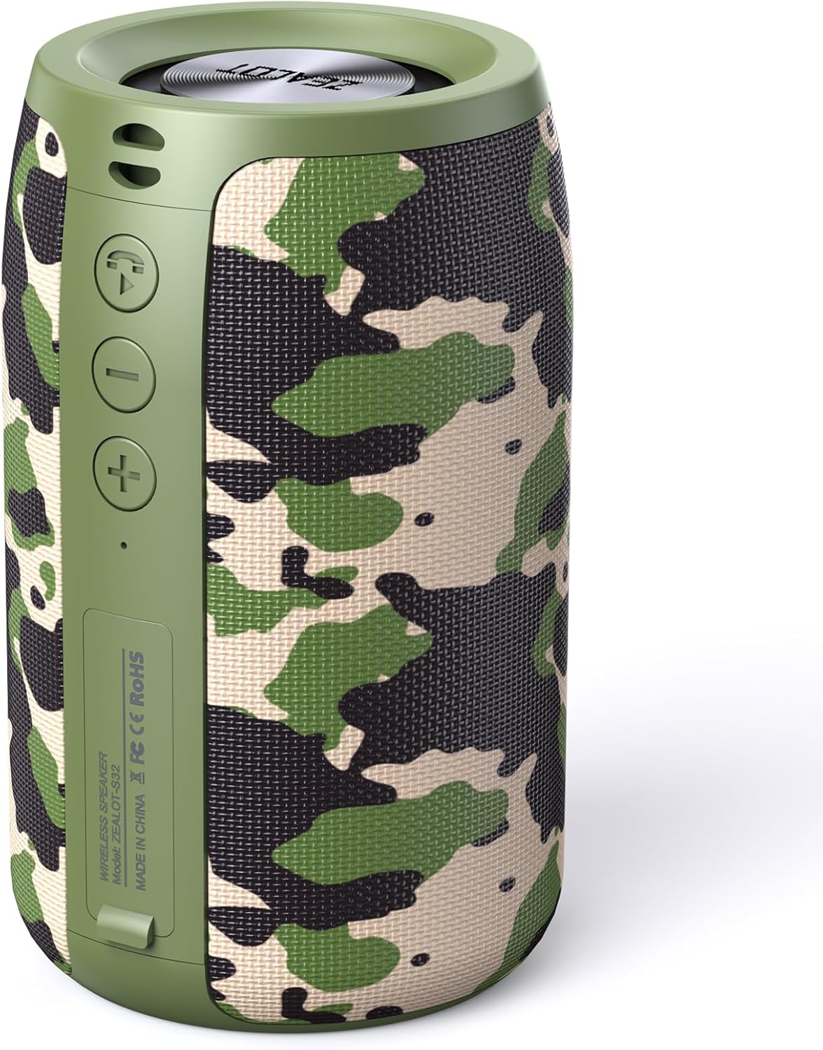 ZEALOT Bluetooth Lautsprecher,10W Musikbox mit USB/TF Karte/AUX,Wasserdicht,12h