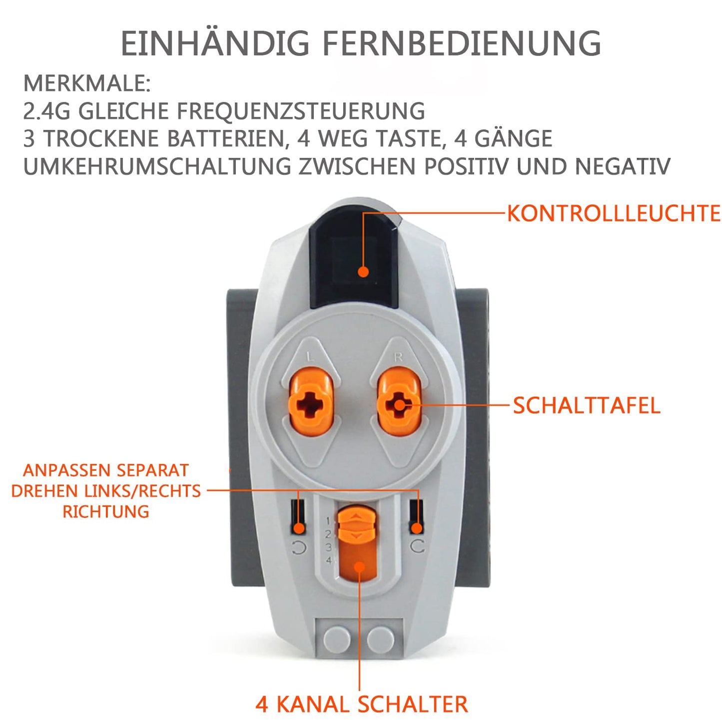 ZMBlock Bausteine Technik Motor SetsTechnic Power Functions(5 Stück)